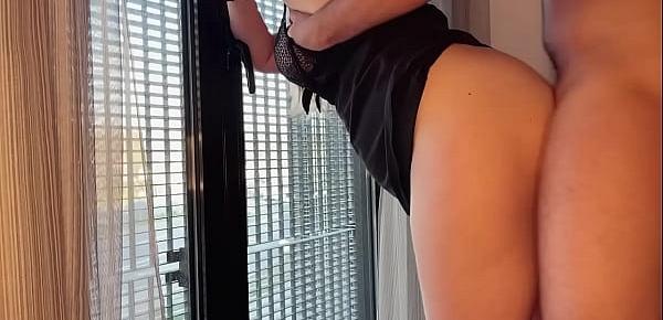  Standing anal for Russian milf in prison